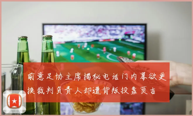 前意足协主席揭秘电话门内幕欲更换裁判负责人却遭背叛投靠莫吉